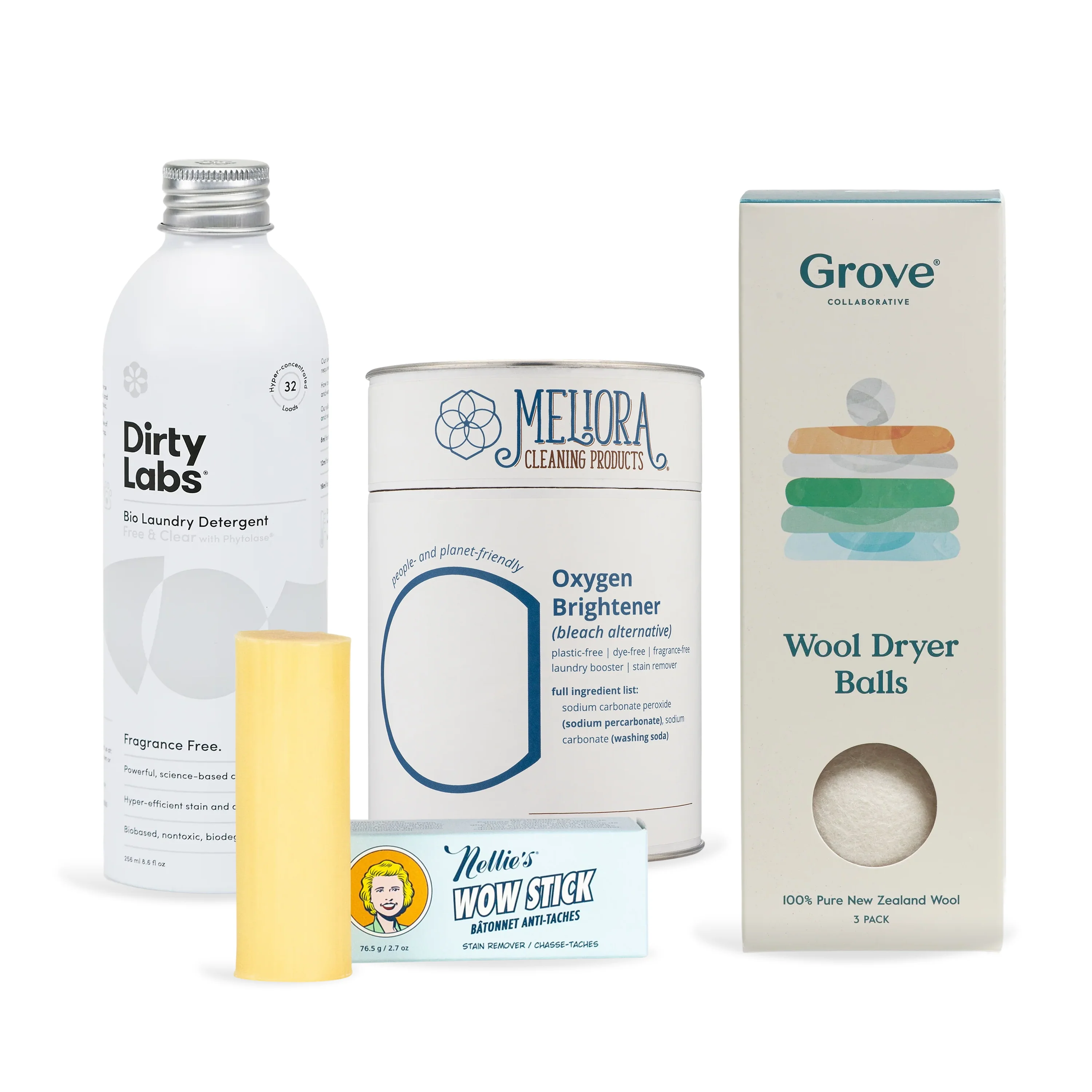 Breathable Grove Collaborative Laundry Bundle – Everyday Fabric Skin-Contact Essentials Eco-Friendly