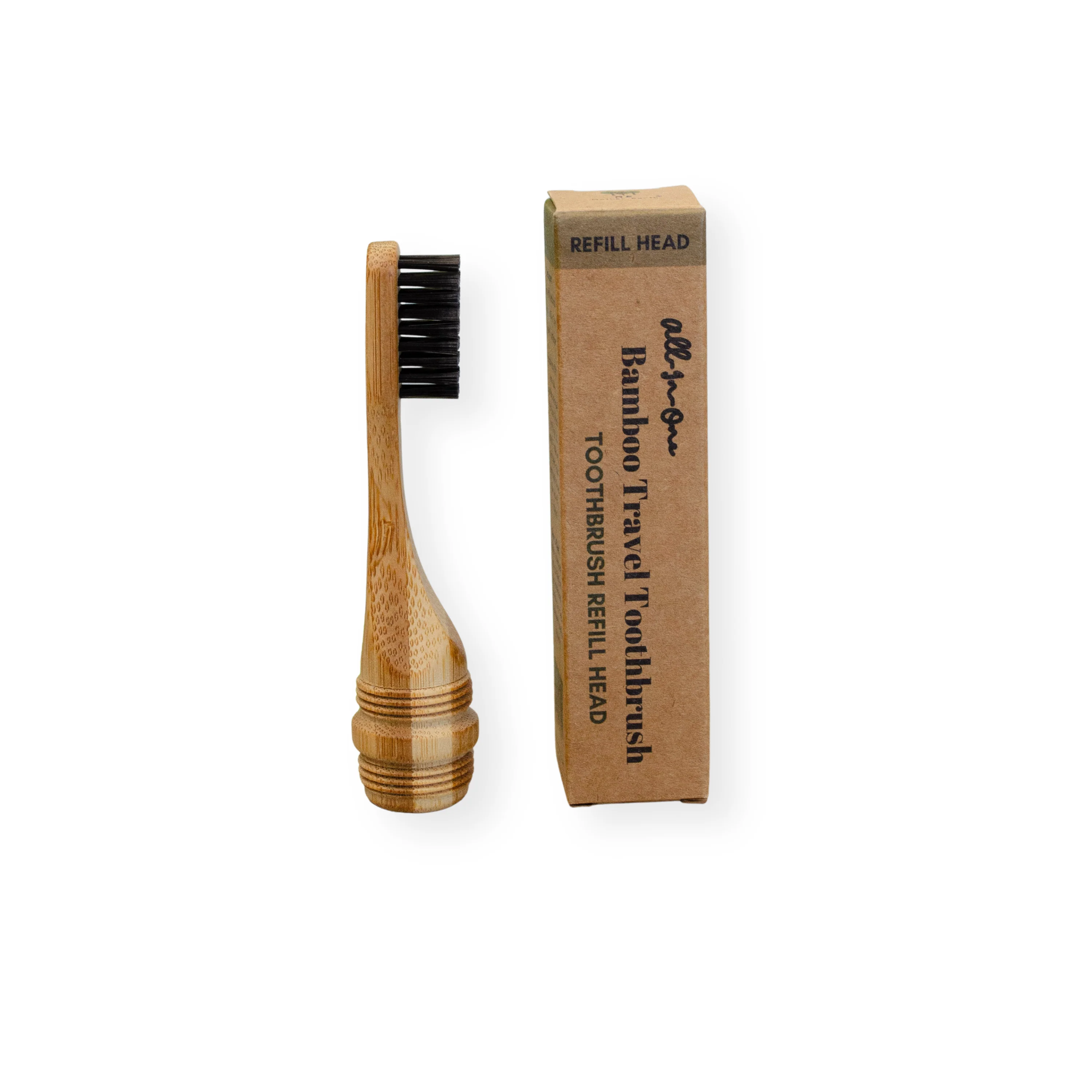 Dependable Me Mother Earth All-in-One Bamboo Travel Toothbrush 2.0 Head - Refill Head Elite