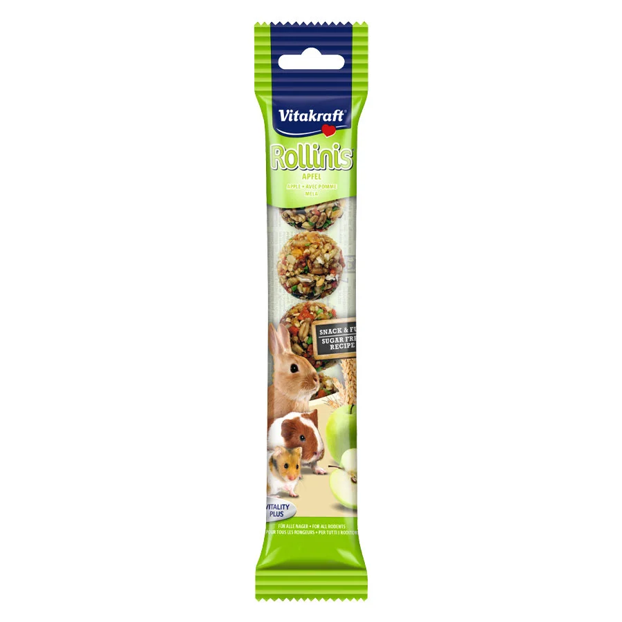 Excellent Vitakraft Rollinis Hamster Treats Apple 40g Trendy