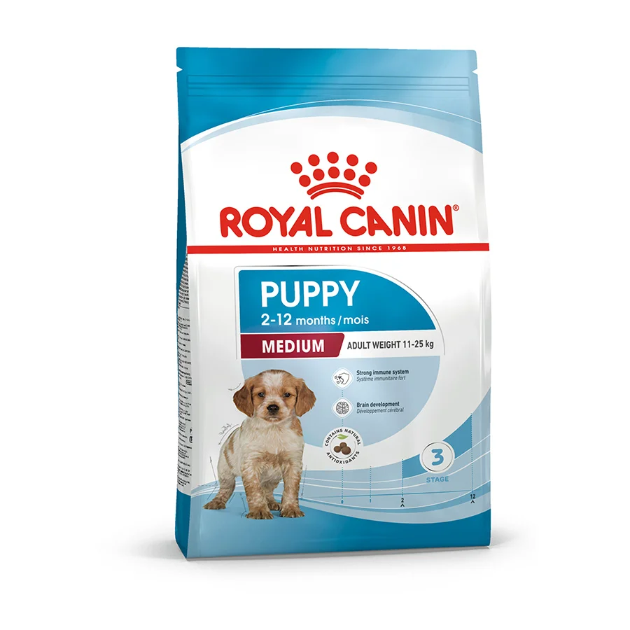 Relaxed Royal Canin Medium Breed Dry Puppy Food 4kg Responsible