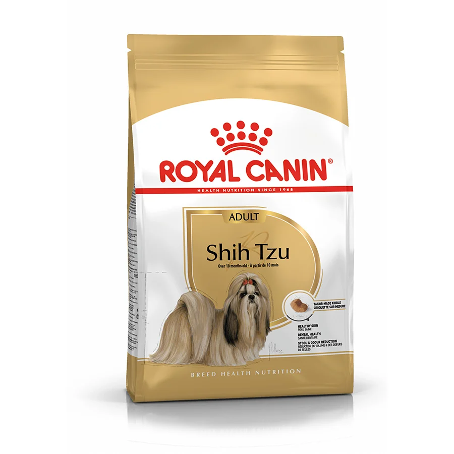 Green Royal Canin Shih Tzu Adult Dry Dog Food Relaxed