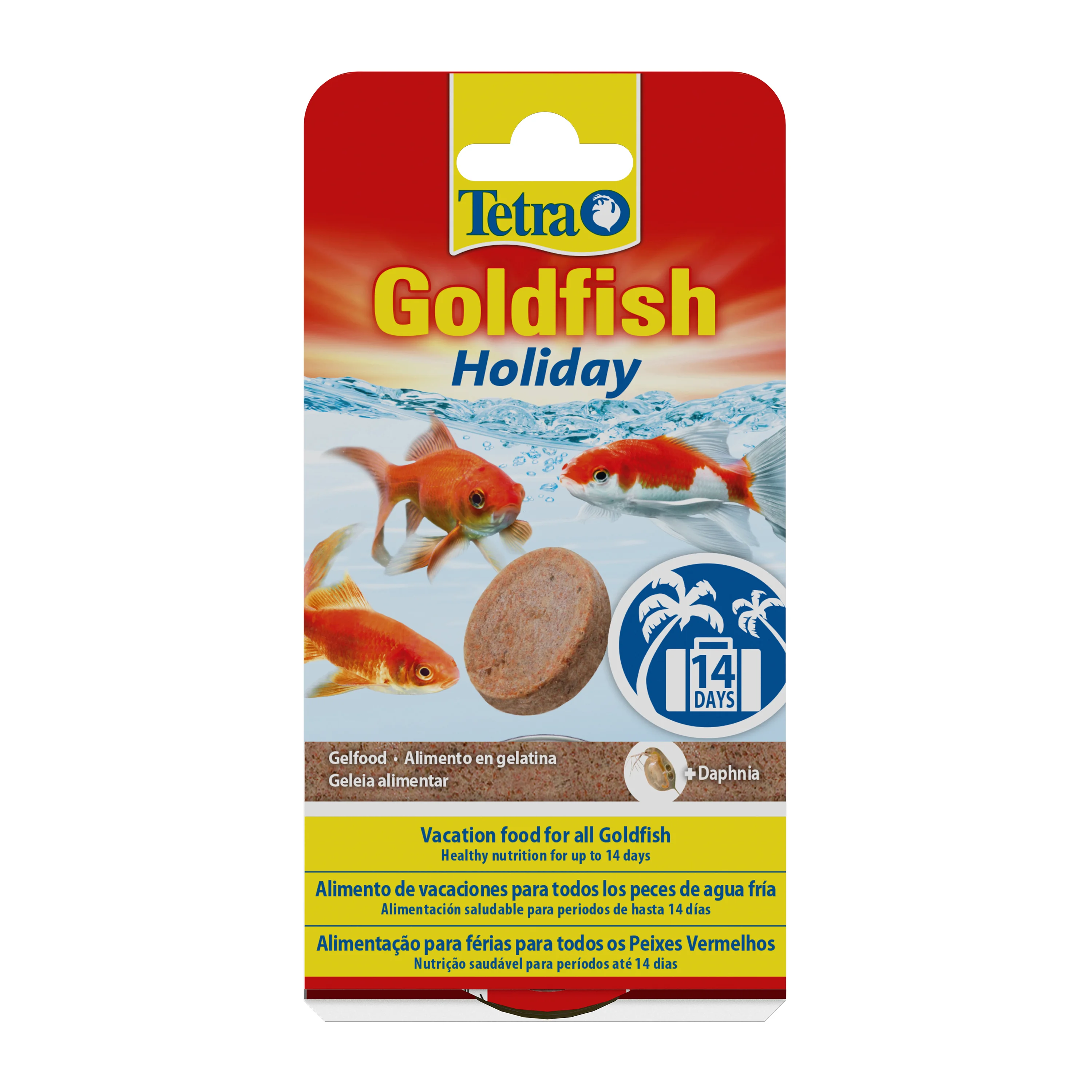 Versatile Tetra Goldfish Holiday Fish Food Block 2x12g Fashionable