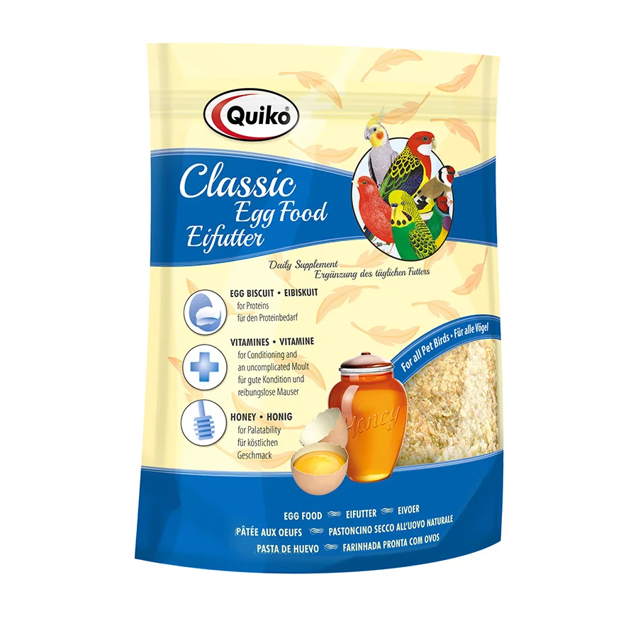 Fast Quiko Classic Bird Eggfood Supplement 500g Recyclable