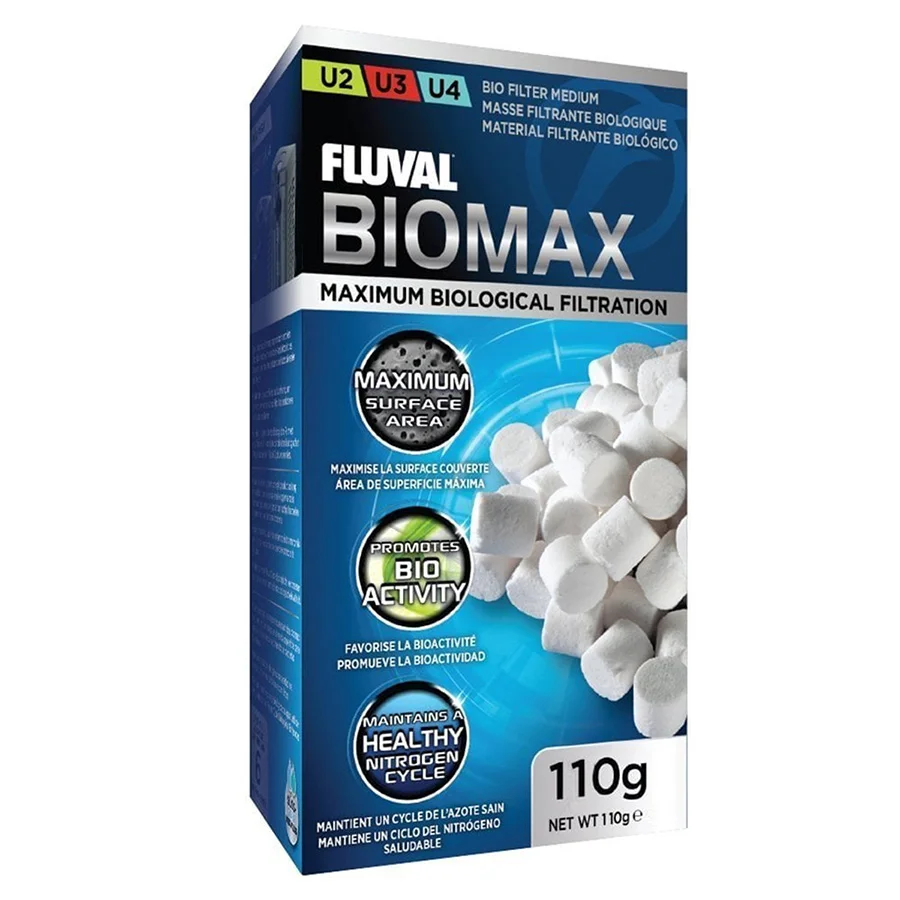 Safe Fluval Biomax Medium U Aquarium Filters 110g Elegant