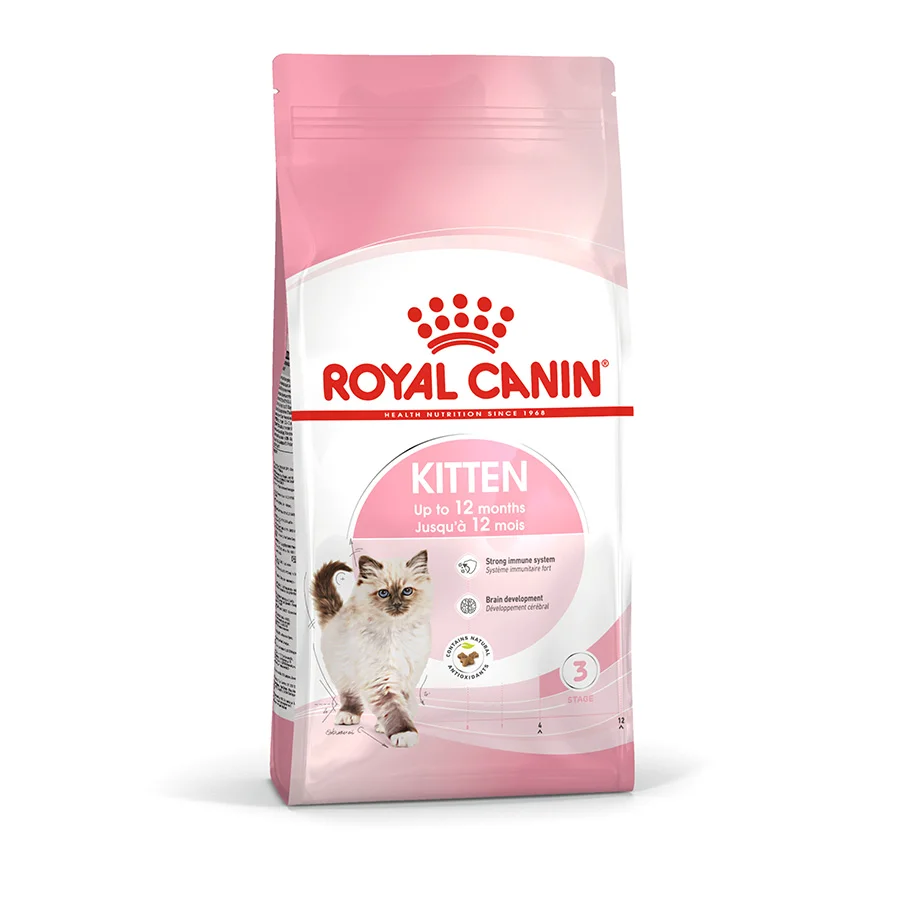 Selected Royal Canin Kitten Dry Cat Food 4kg Fine