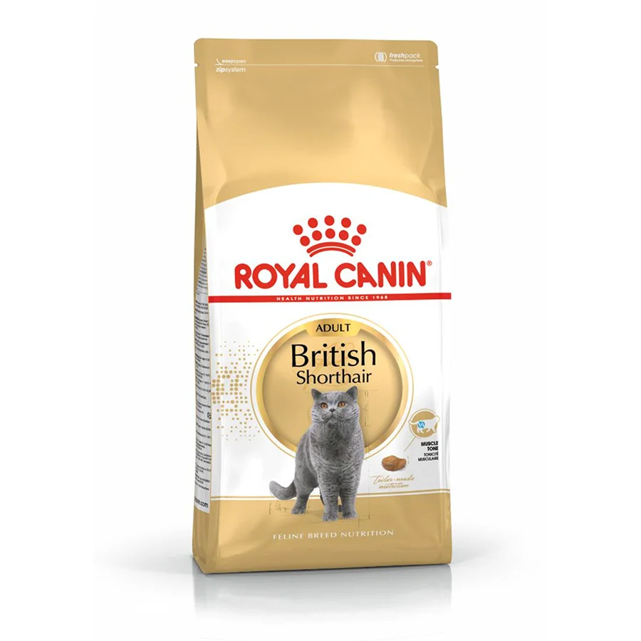 Effective Royal Canin British Shorthair Adult Dry Cat Food 2kg Next-Generation