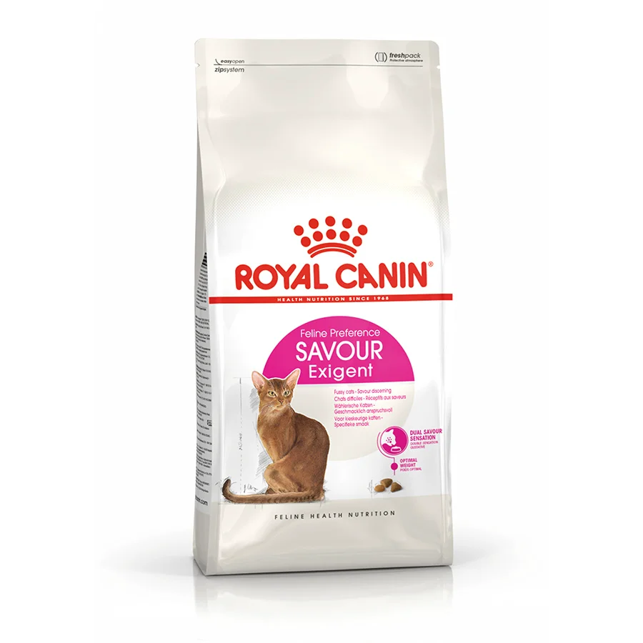 Trendy Royal Canin Feline Savour Exigent Adult Dry Cat Food 2kg Natural