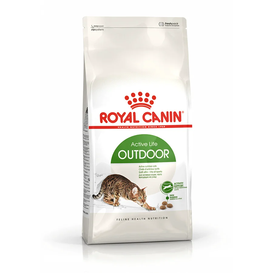 Soft Royal Canin Feline Outdoor Adult Dry Cat Food 2kg Fast