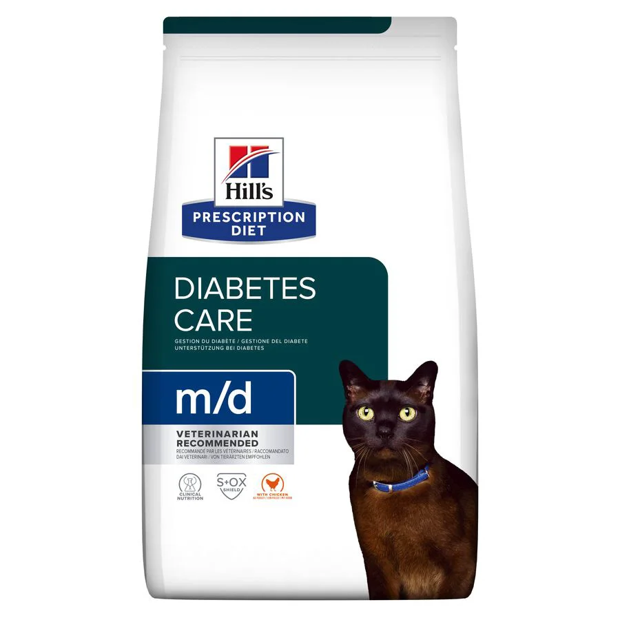 High-Performance Hill x27 s Prescription Diet Diabetes Care Adult Dry Cat Food with Chicken 1.5kg Genuine
