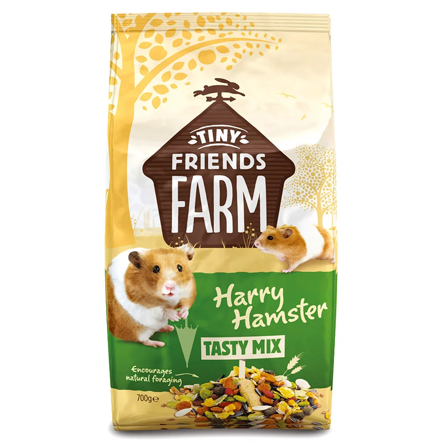 Exclusive Tiny Friends Farm Harry Hamster Muesli Food 700g High-End