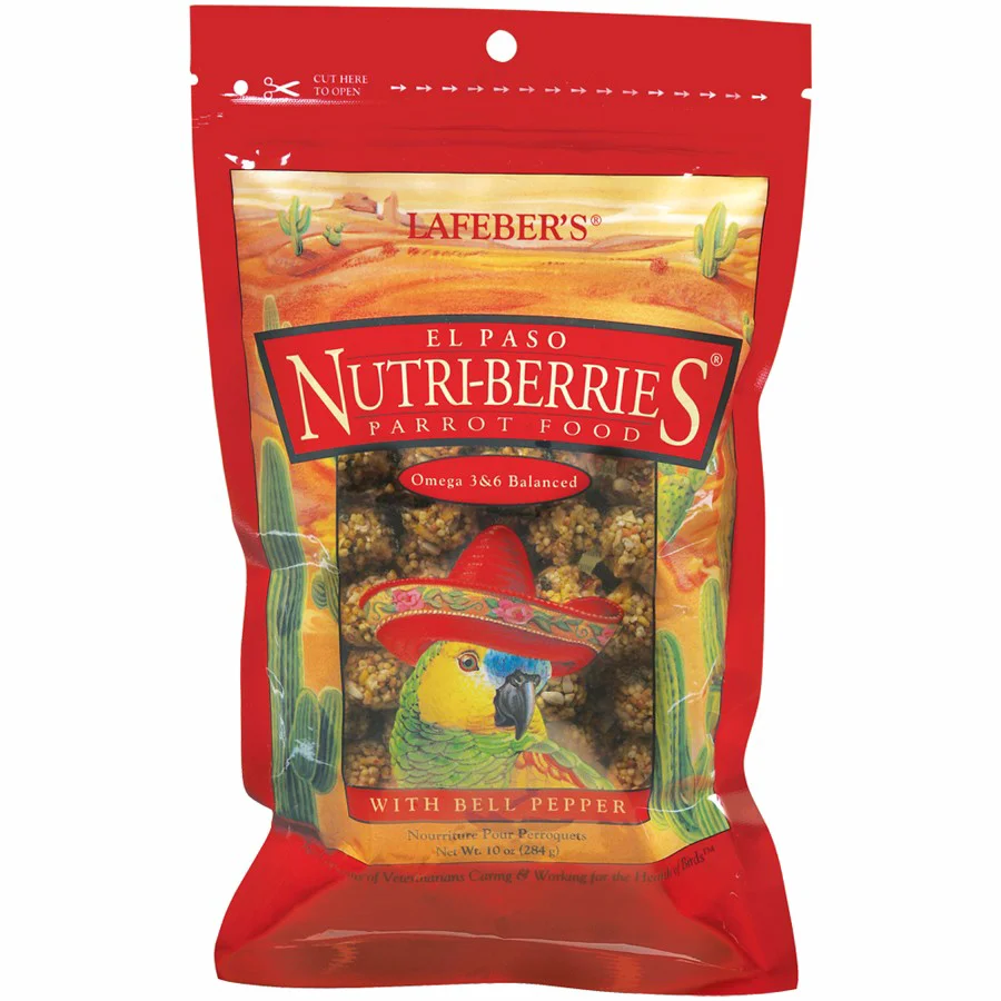 Elite Lafeber Nutri-Berries El Paso Complete Parrot Food 284g Safe