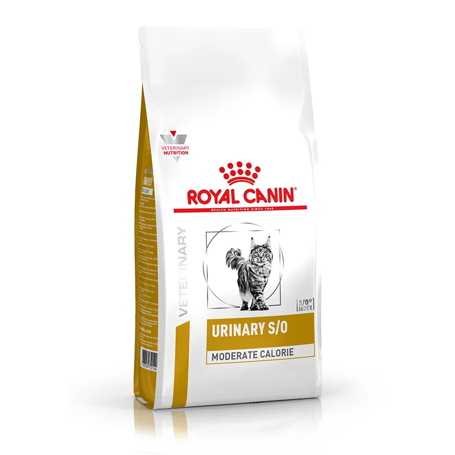 Pure Royal Canin Veterinary Urinary S O Moderate Calorie Adult Dry Cat Food 1.5kg Original Design