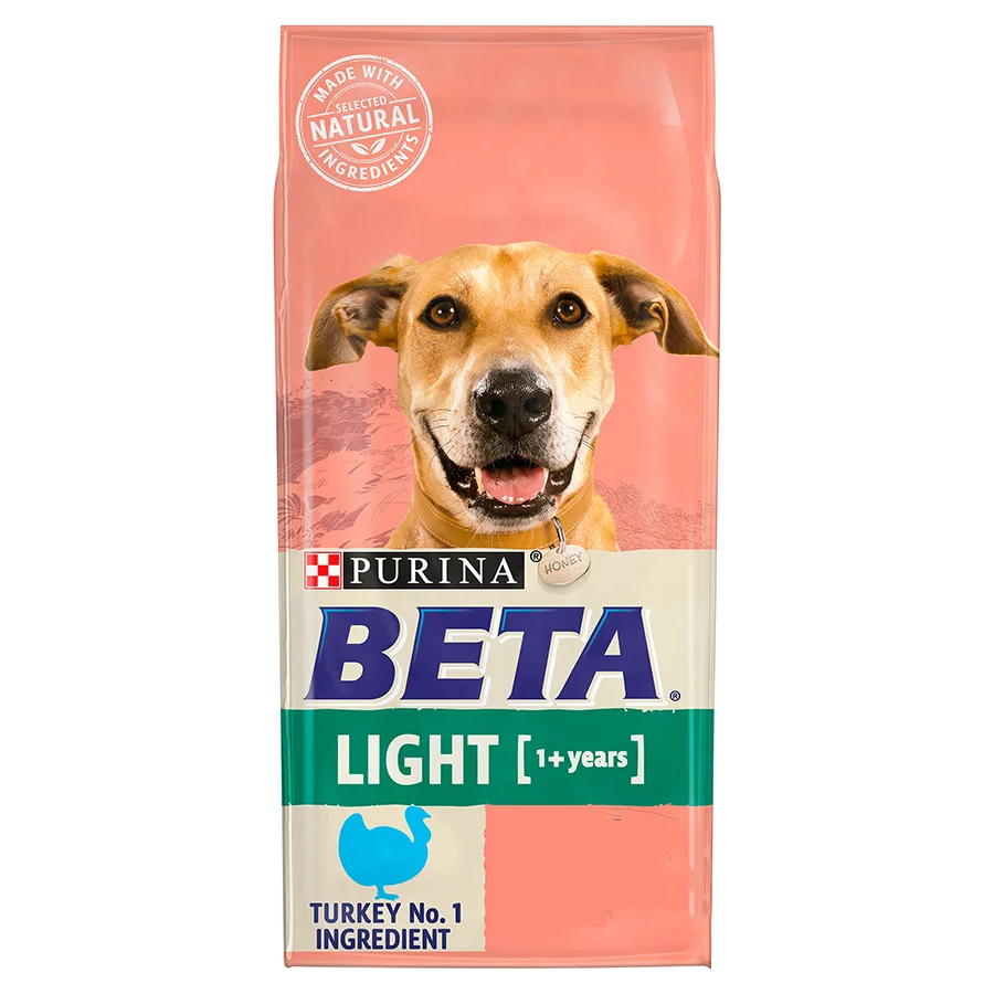 Unique Beta Light Dry Adult Dog Food Turkey 14kg Trendy