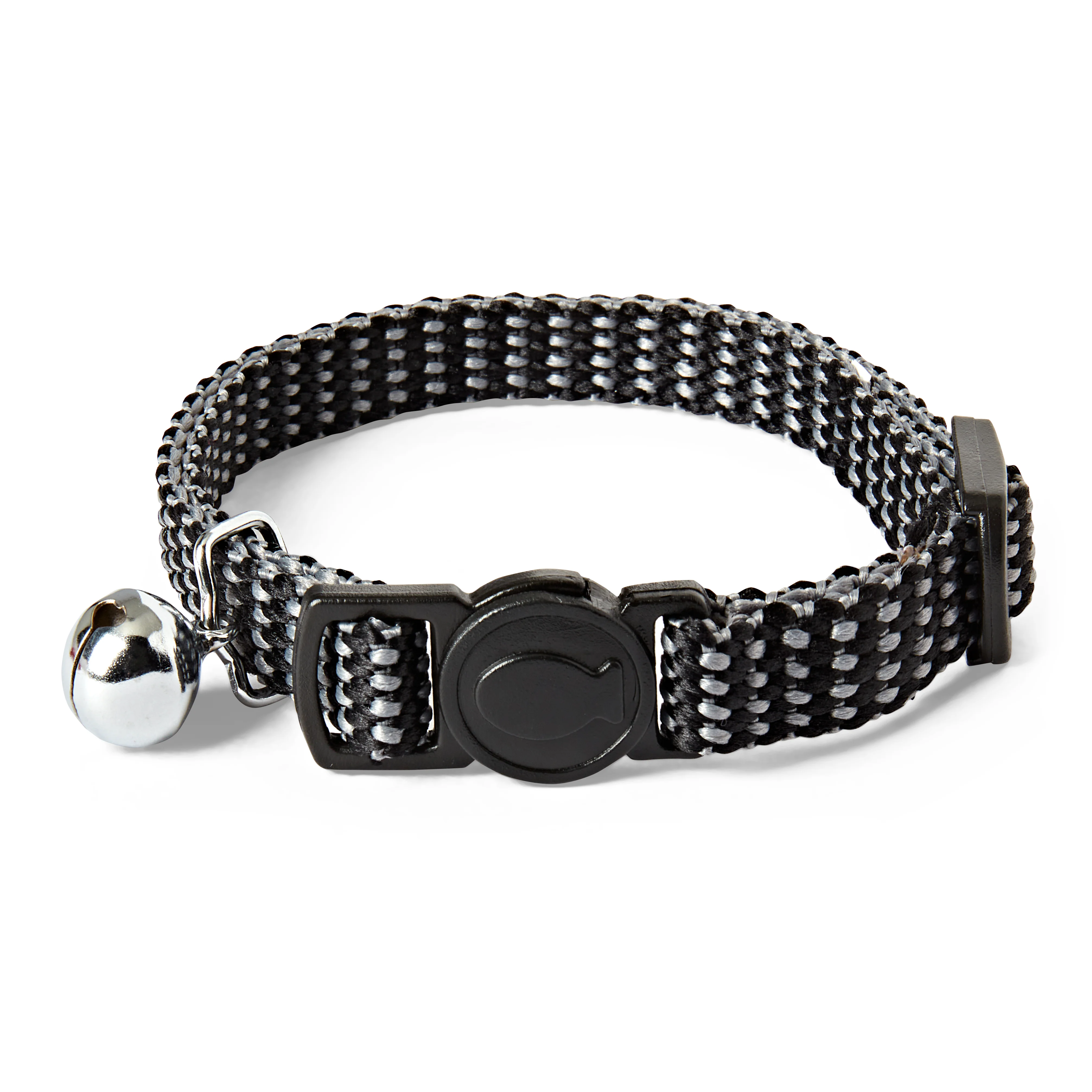 Healthy Pets at Home Nylon Cat Collar Black Exclusive