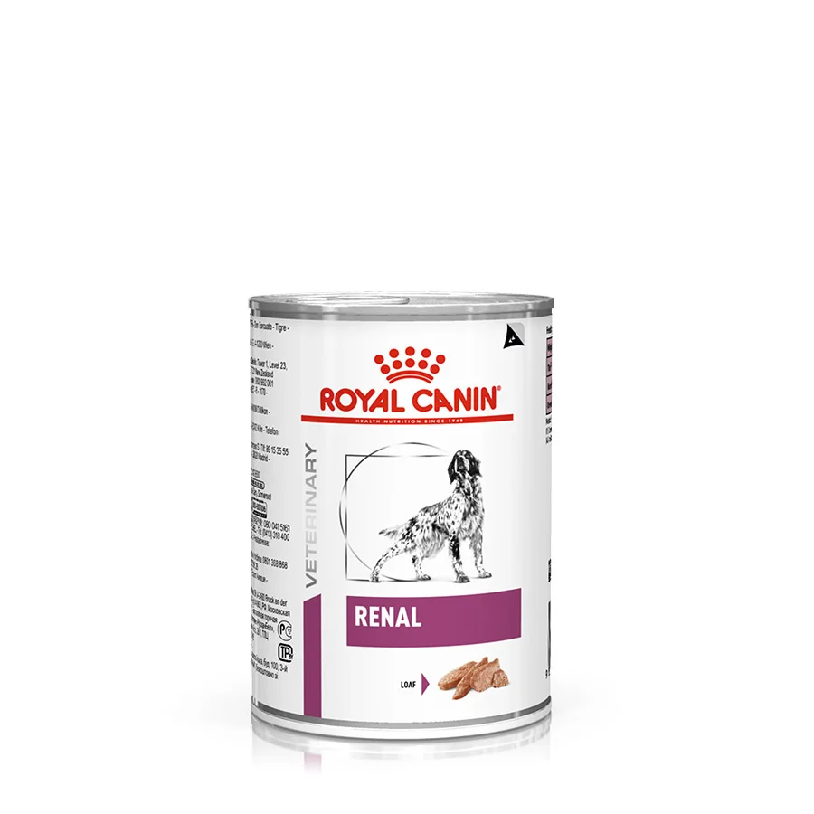 Top-Quality Royal Canin Veterinary Renal Adult Wet Dog Food 12x410g Luxury