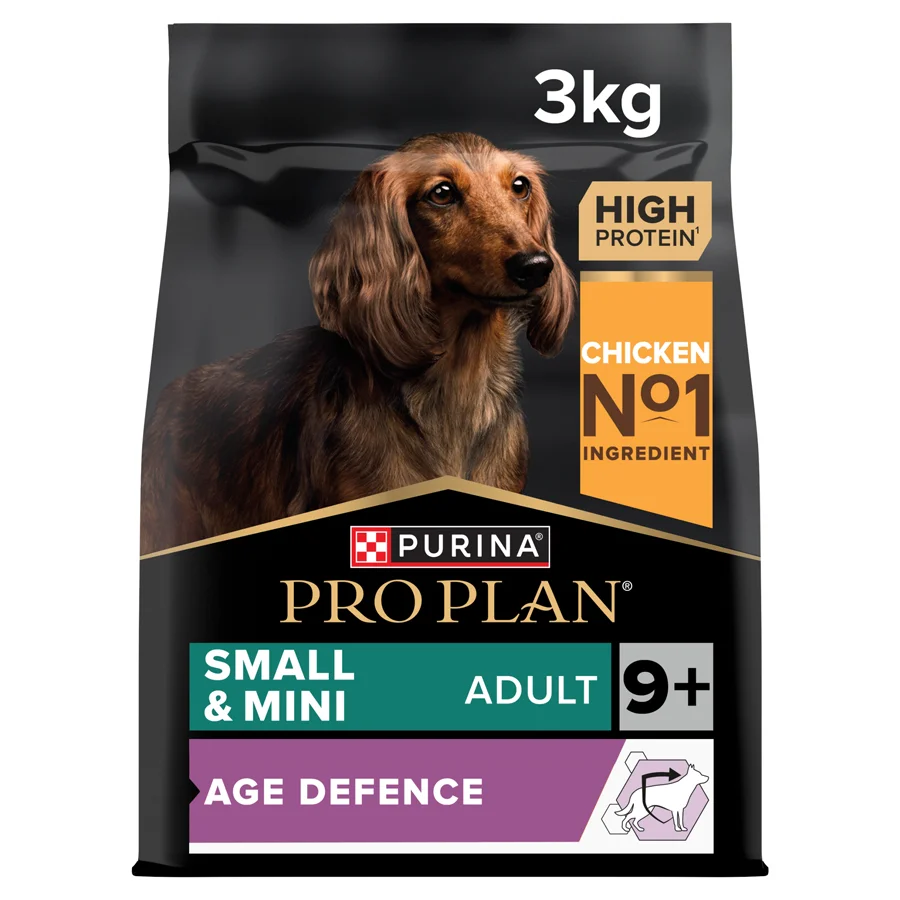 Relaxed Pro Plan 9 Small Mini Adult Dry Dog Food Chicken 3kg Minimalist