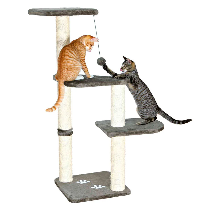 Luxury Trixie Altea Cat Activity Centre Platinum Grey Verified