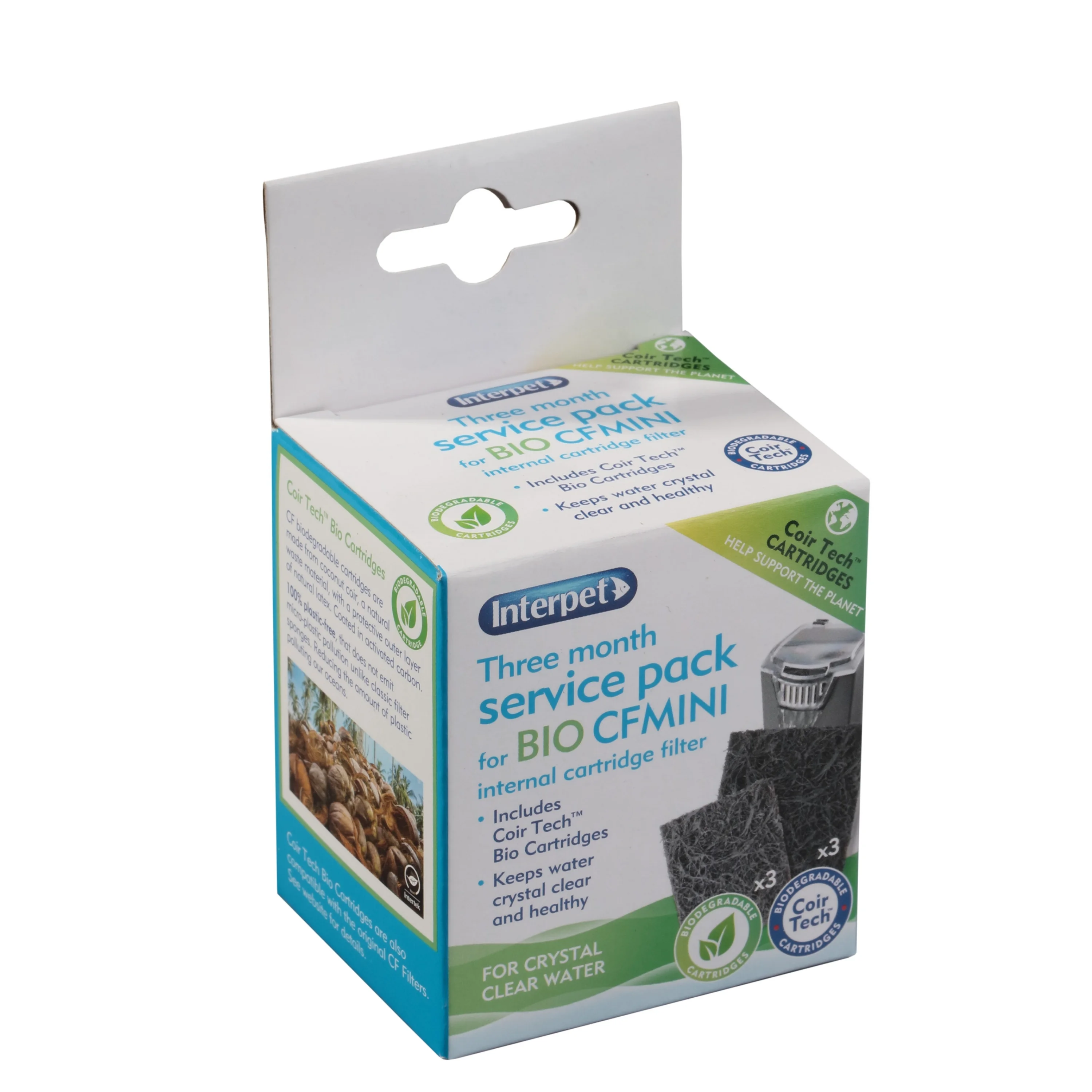Minimalist Interpet Bio-CF Mini Filter 3 Month Service Pack Crafted