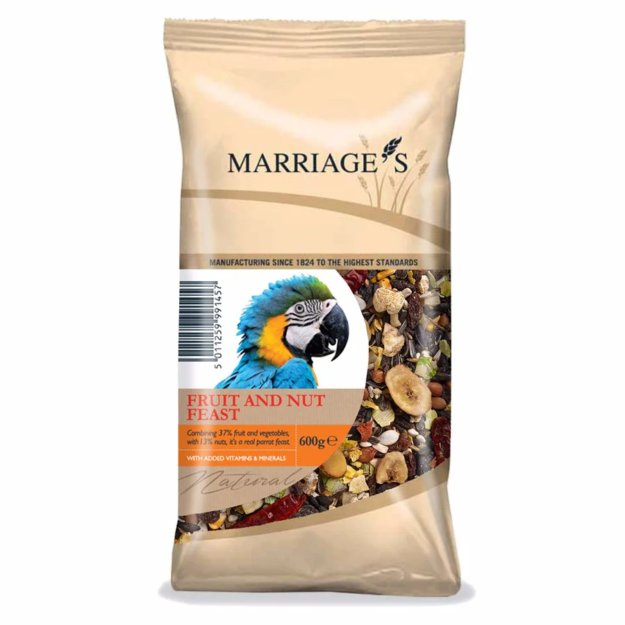 Exceptional Marriages Fruit Nut Feast 600g Specialty