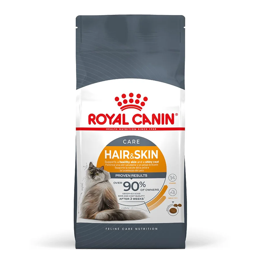Contemporary Royal Canin Feline Hair Skin Adult Dry Cat Food 2kg Superior