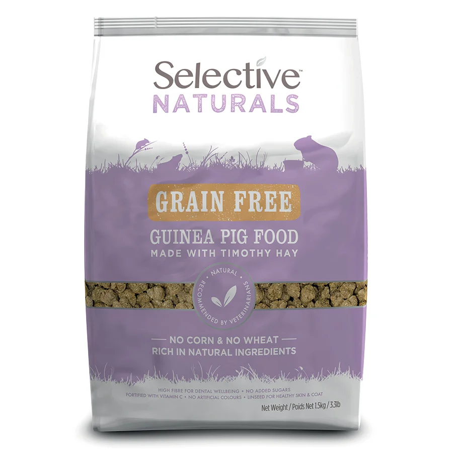 Casual Selective Naturals Grain Guinea Pig Food 1.5kg Modern