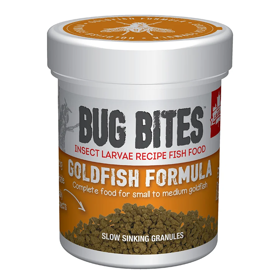 First-Class Fluval Bug Bites Goldfish Granules 4-2mm 45g Specialty