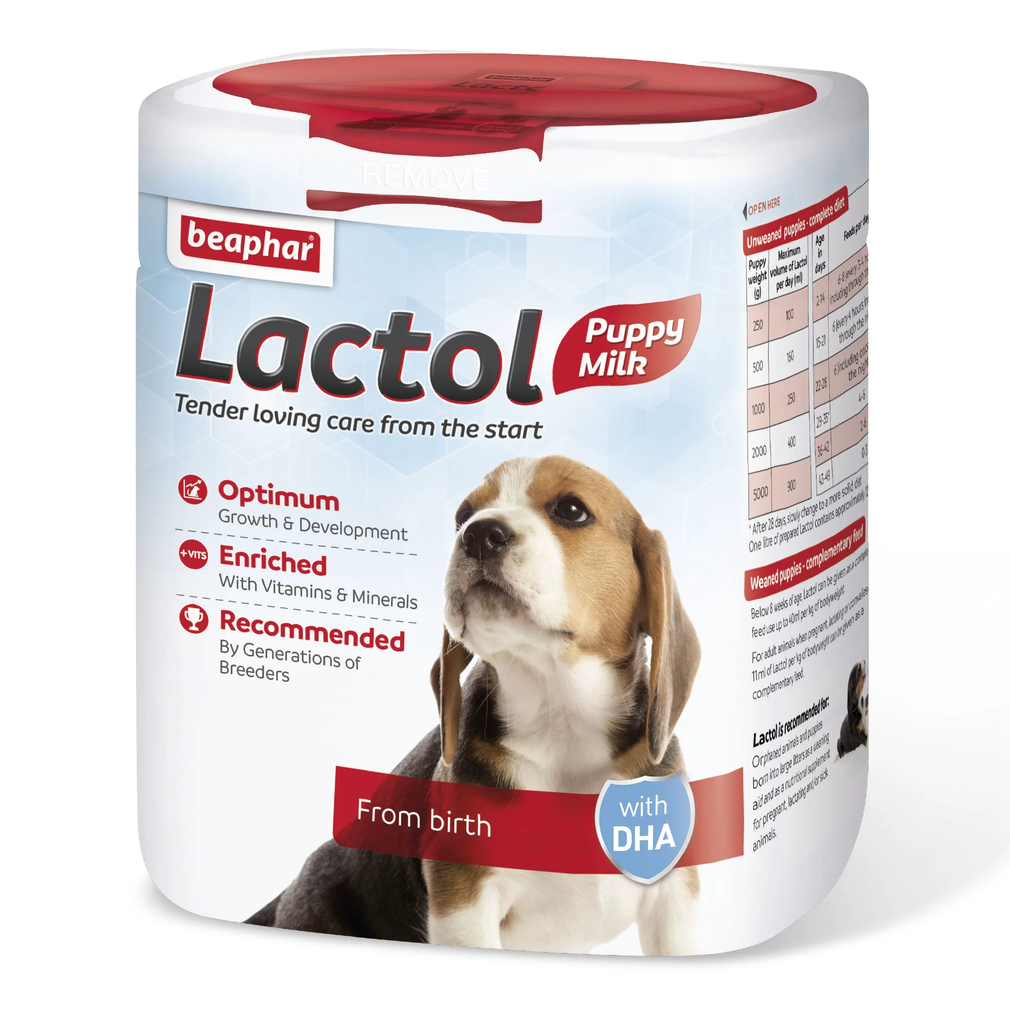 Carefully Designed Beaphar Lactol Complete Feed Milk Replacer For Puppies 500g Flexible
