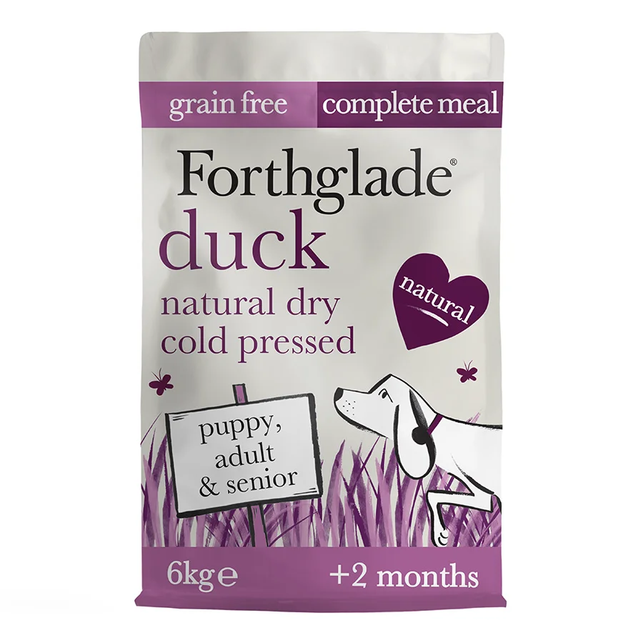 Convenient Forthglade Grain Complete Dry Dog Food Duck 6kg Trusted