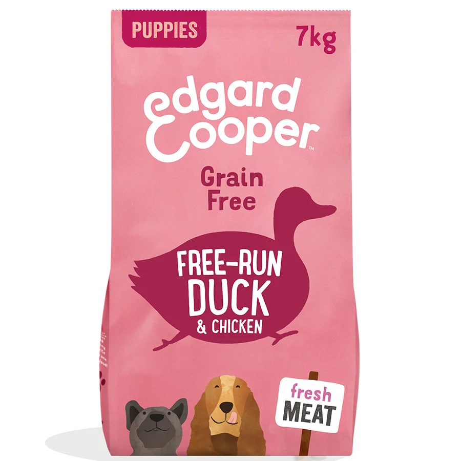 Verified Edgard Cooper Grain Dry Puppy Food Duck Chicken 7kg Consistent
