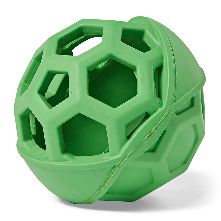 Proven Pets at Home Rubber Caged Rope Ball Dog Toy Top-Quality