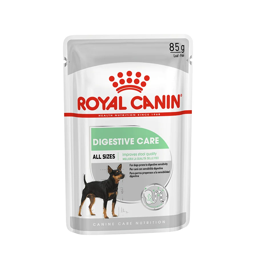 Natural Royal Canin Digestive Wet Adult Dog Food 12x85g Artisan
