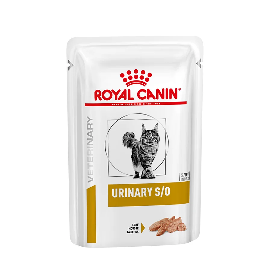 Eco-Friendly Royal Canin Veterinary Urinary S O Adult Wet Cat Food Loaf 48x85g Authentic