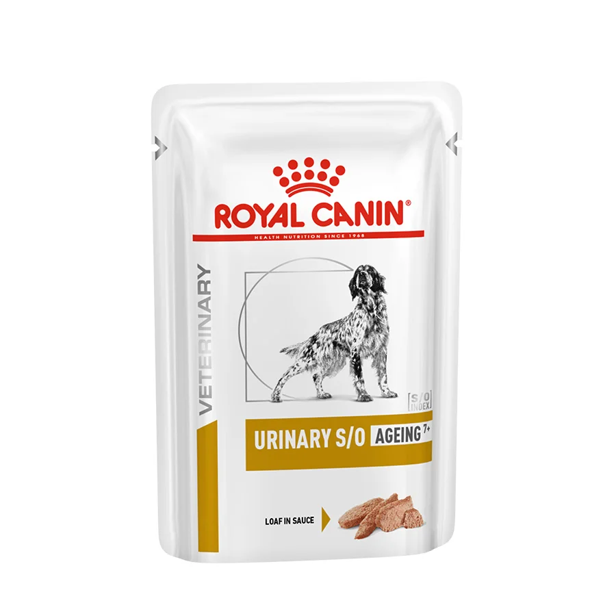 Healthy Royal Canin Veterinary Urinary S O Ageing 7 Wet Dog Food 48x85g Reusable