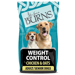 Solid Burns Weight Control Dry Dog Food Chicken Oats 12kg Durable
