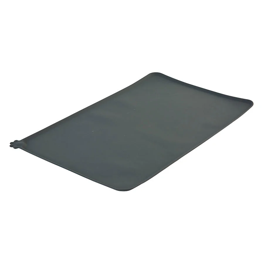 Fashionable Pets at Home Silicone Feeding Placemat Grey World-Class