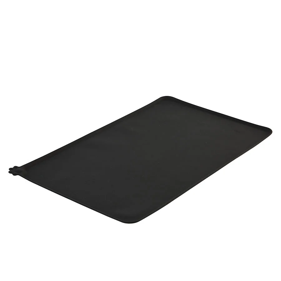 Outstanding Pets at Home Silicone Feeding Placemat Black User-Friendly