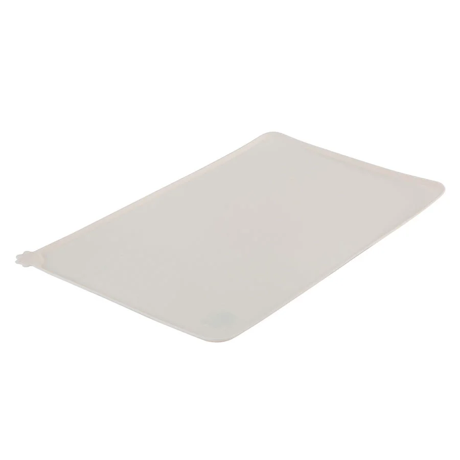 Recyclable Pets at Home Silicone Feeding Placemat Cream Long-Lasting