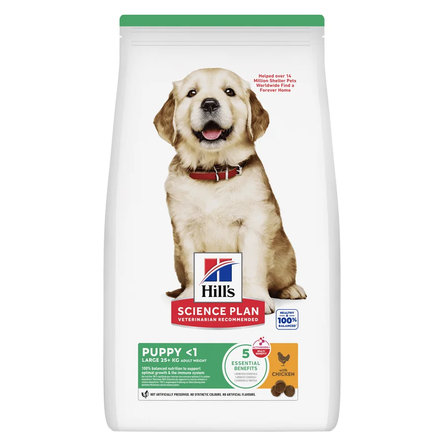 Selected Hill x27 s Science Plan Large Breed Puppy Dry Dog Food Chicken 12kg Proven