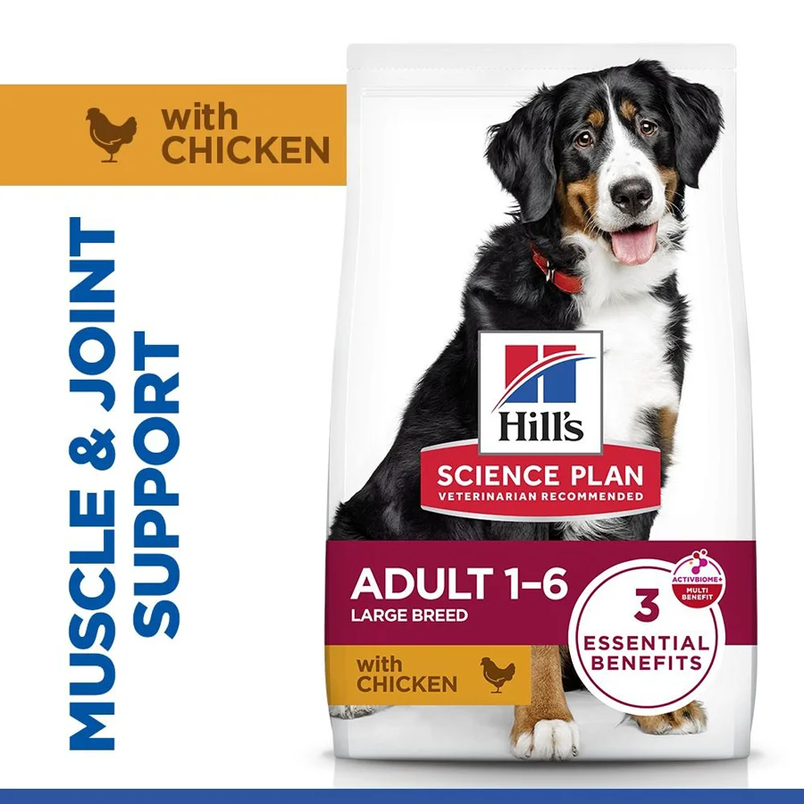 Sustainable Hill x27 s Science Plan Large Breed Adult Dry Dog Food Chicken 2.5kg Classic