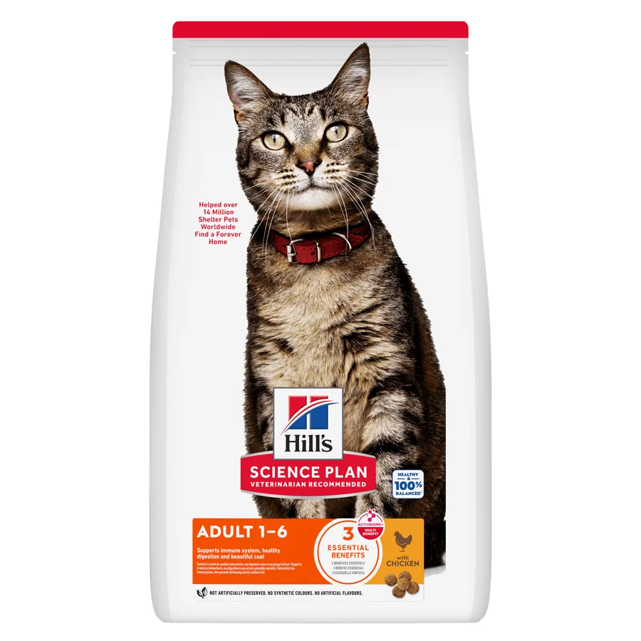 Smart Hill x27 s Science Plan Adult Dry Cat Food Chicken 10kg Healthy