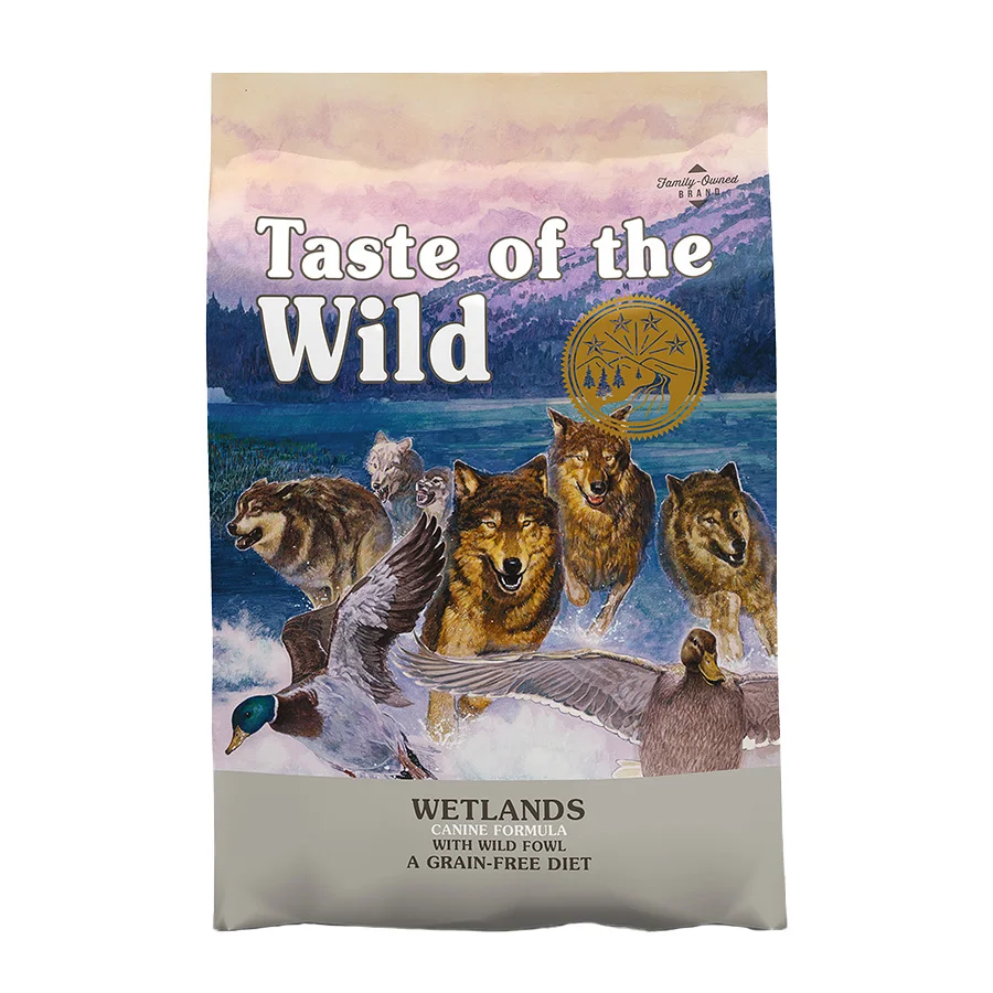 Trendy Taste of the Wild Wetlands Grain Dry Dog Food Roasted Fowl 12.2kg Dependable