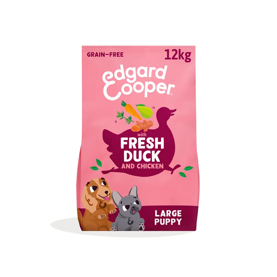 Smart Edgard Cooper Grain Dry Puppy Food Duck Chicken 12kg Advanced
