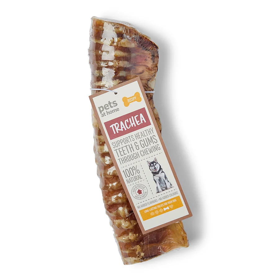 Expertly Made Pets at Home Natural Beef Trachea Dog Treat Prestigious