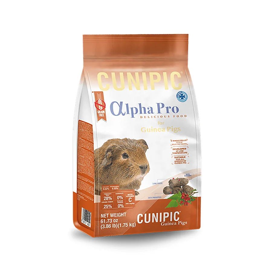 Modern Cunipic Alpha Pro Grain Guinea Pig Food 1.75kg Recyclable