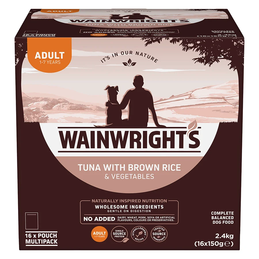 Smart Wainwright x27 s Wet Adult Dog Food Tuna 16x150g Trusted