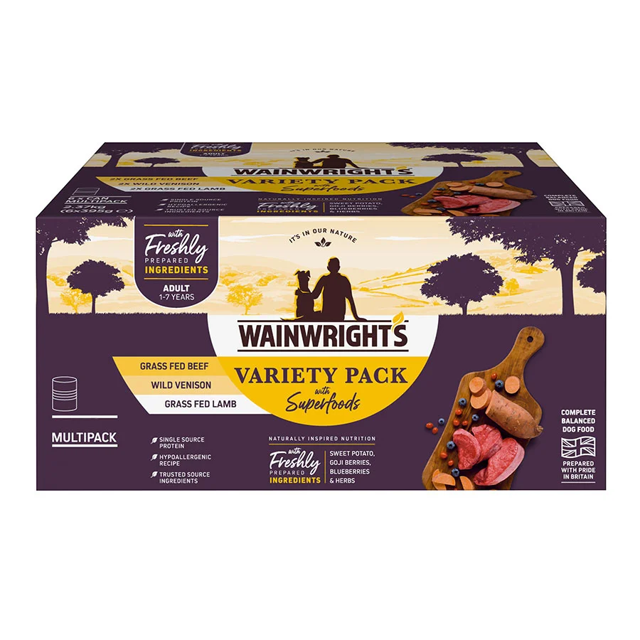 Smooth Wainwright x27 s Superfoods Wet Adult Dog Food Healthy