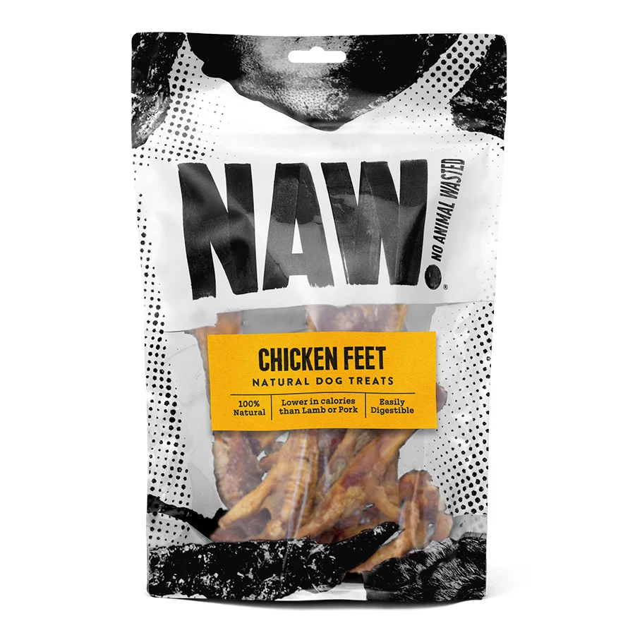 Expertly Made NAW Dog Treat Chicken Feet 250g Authentic