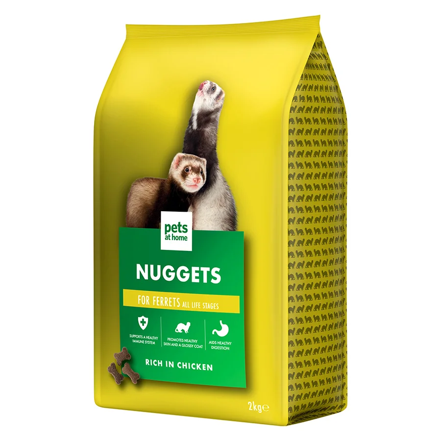 Durable Pets at Home Ferret Nuggets 2kg Prestigious