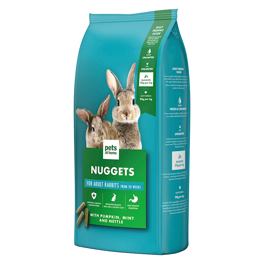 Original Pets at Home Nutri Pressed Adult Rabbit Nuggets Traditional