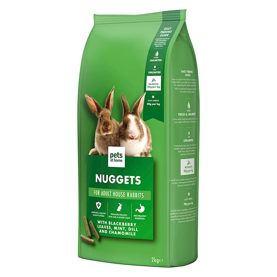 High-Performance Pets at Home Nutri Pressed Adult Indoor House Rabbit Food 2kg Versatile
